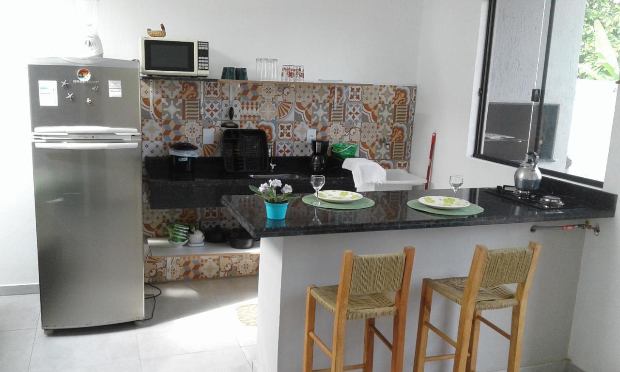 Flats Da Barrinha Da Ferrugem A 500Mt Do Mar Villa กาโรปาบา ภายนอก รูปภาพ